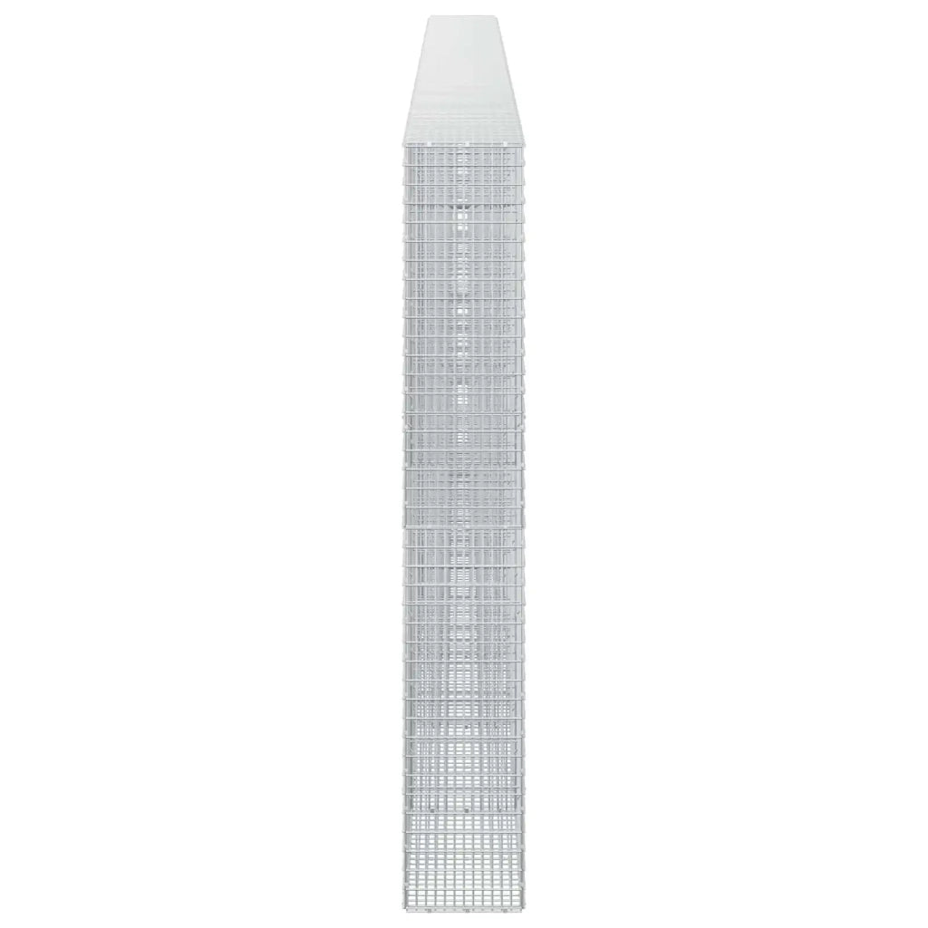 Gabione con filo da 3,5 mm e rete da 5x2,5 cm 750x30x200 cm 3461817