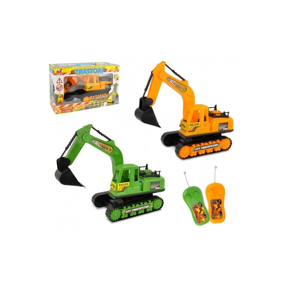 Trade Shop - Ruspa Giocattolo Radiocomandata Con Braccio Meccanico E Movimenti Reali -