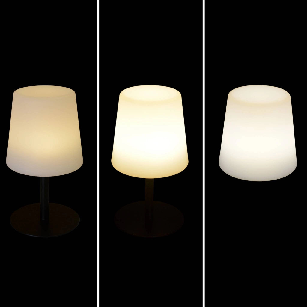 Lampada da tavolo a led per interni/esterni 16cm, nero