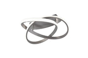 Plafoniera moderna LED 18W 45cm argento RL Course