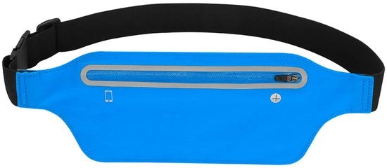 Cintura da jogging adattabile - Cinturone da corsa - Cinturone fitness per uomo e donna - Con foro per auricolare e striscia riflettente - Fitness jogging - Cintura da camminata - Portamonete da viaggio Cintura da regalo Accessori - 33x12cm