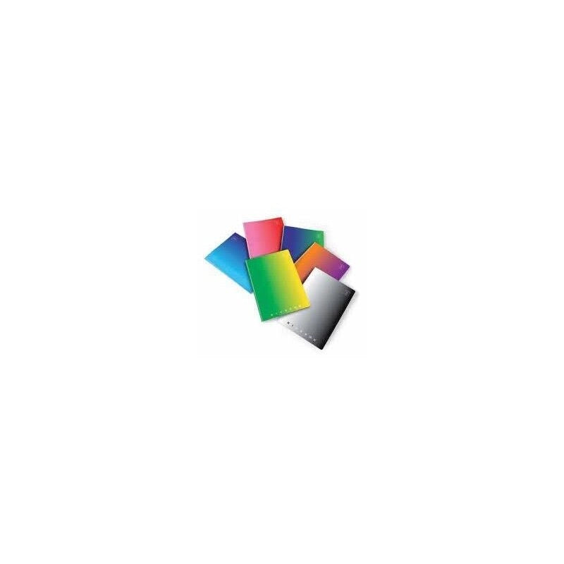 PIGNA BICROMO QUADERNO A4 1 RIGO COLORI ASSORTITI