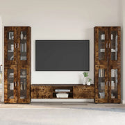 Set mobile TV FLORIN 3 pcs Rovere fumé Legno multistrato