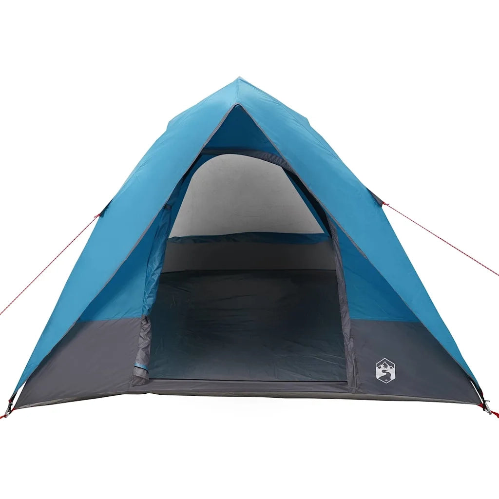 vidaXL Tenda da campeggio Blu 275 x 230 x 140 cm Poliestere
