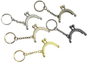 Portafoglio con chiusura a cerniera - Materiale di alta qualità - Design retrò - Confezione per borsa - Con gancio per chiavi - Utilizzo duraturo - Dimensione 4 cm - Portafoglio con chiusura a cerniera