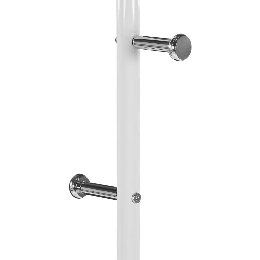 Stendibiancheria in metallo bianco 175 x 50 cm Stendibiancheria autoportante