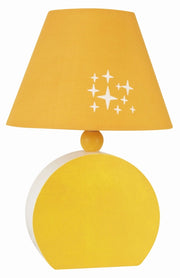Lampada da tavolo Candellux Ofelia arancione E14 26cm