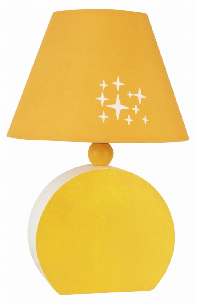 Lampada da tavolo Candellux Ofelia arancione E14 26cm
