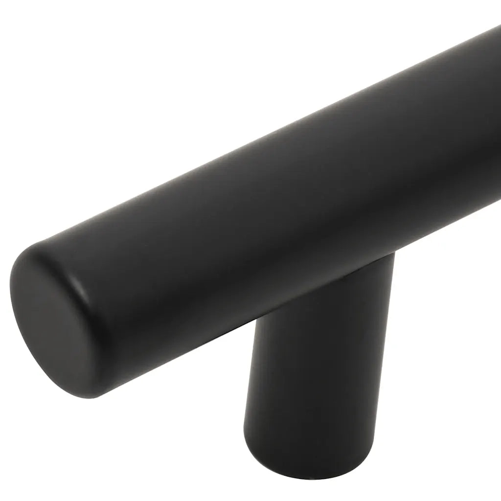 Maniglie per Mobili 10 pz Nere 96mm in Acciaio Inox CFW6335264