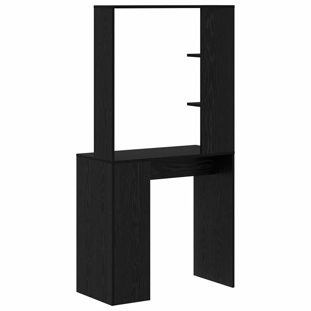 Scrivania Rovere Nero Legno ingegnerizzato 78,5 x 37 x 154,5 cm 869339
