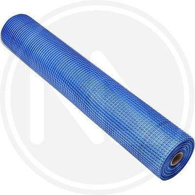 RETE PER INTONACO BLU IN FIBRA GR./MQ. 110 MM. 10X10 MT. 50