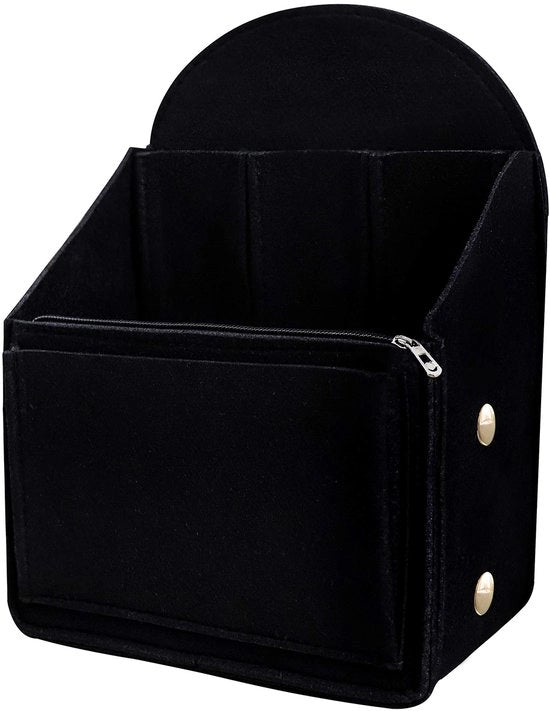 Organizzatore per Borsa Universale in Pelle Finta (Nero, Piccola)