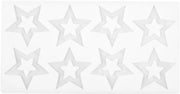 Silicone per Plumcake, Dolci, Torta Ronde, Stelle e Stelle a 5 Punti - Gel Silicone Bianco - Forma per Torta con 5 Stelle - Accessorio Cucina