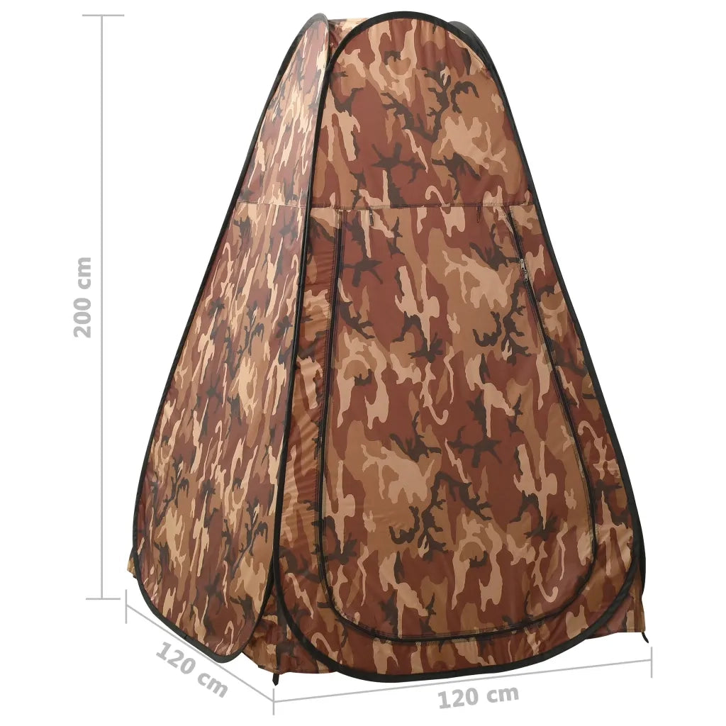 Tenda Doccia da Campeggio Pop Up Mimetica 93071