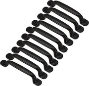 20 pezzi Maniglie di cassa nera 128mm a forma di arco con maniglia a tiraggio