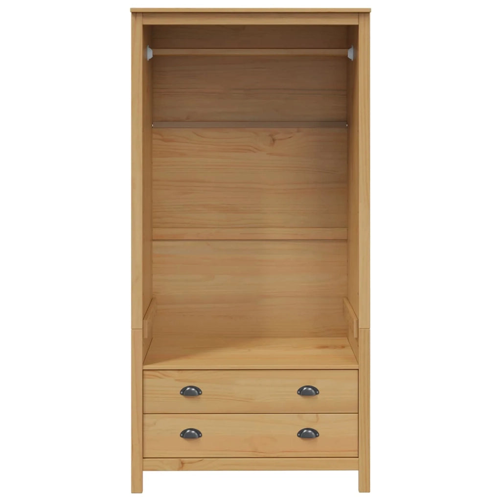 Guardaroba con cassetto HILL Marrone miele 84 x 50 x 170 cm 42025042
