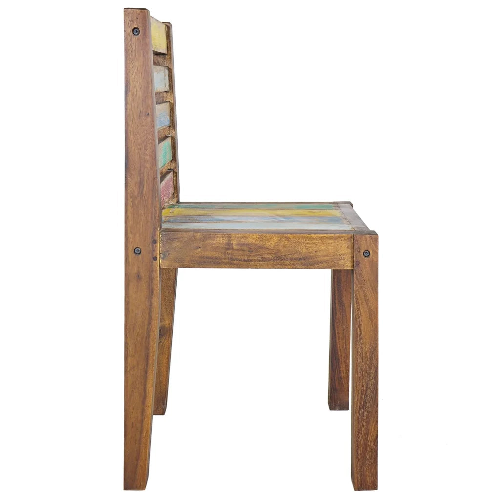Sedie da Pranzo 6 pz in Legno Massello di Recupero 3082891