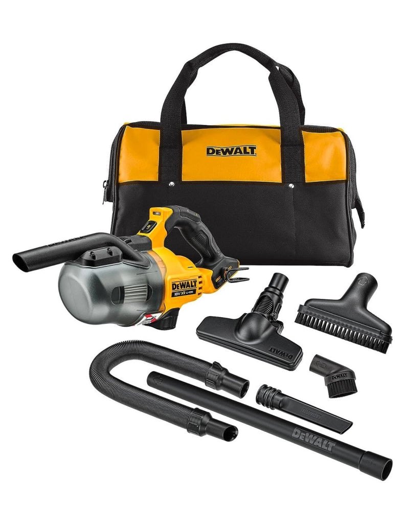 ASPIRAPOLVERE DEWALT XR 18V CLASSE L CON BORSA DI TELA - DCV501LN