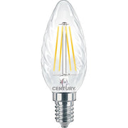 LAMPADA WIRE LED TORTIGLIONE INCANTO CENTURY - CALDA VOLT 230 WATT 4 LUMEN 470 E14- 5 pezzi