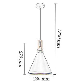 Lampadario a Sospensione Stile Minimal Attacco E27 Cucina Soggiorno nero