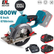 Tagliacarta a circonferenza - 800W - Senza manubrio - 6 Pollici - Metallo