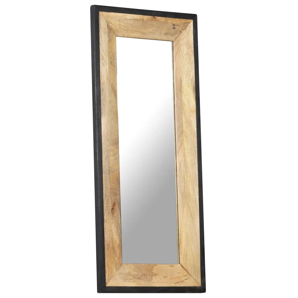 Specchio 110x50 cm in Legno Massello di Mango cod mxl 57225