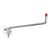 Gancio diritto a parete zincato, girevole 60 x 215 x 50 mm.