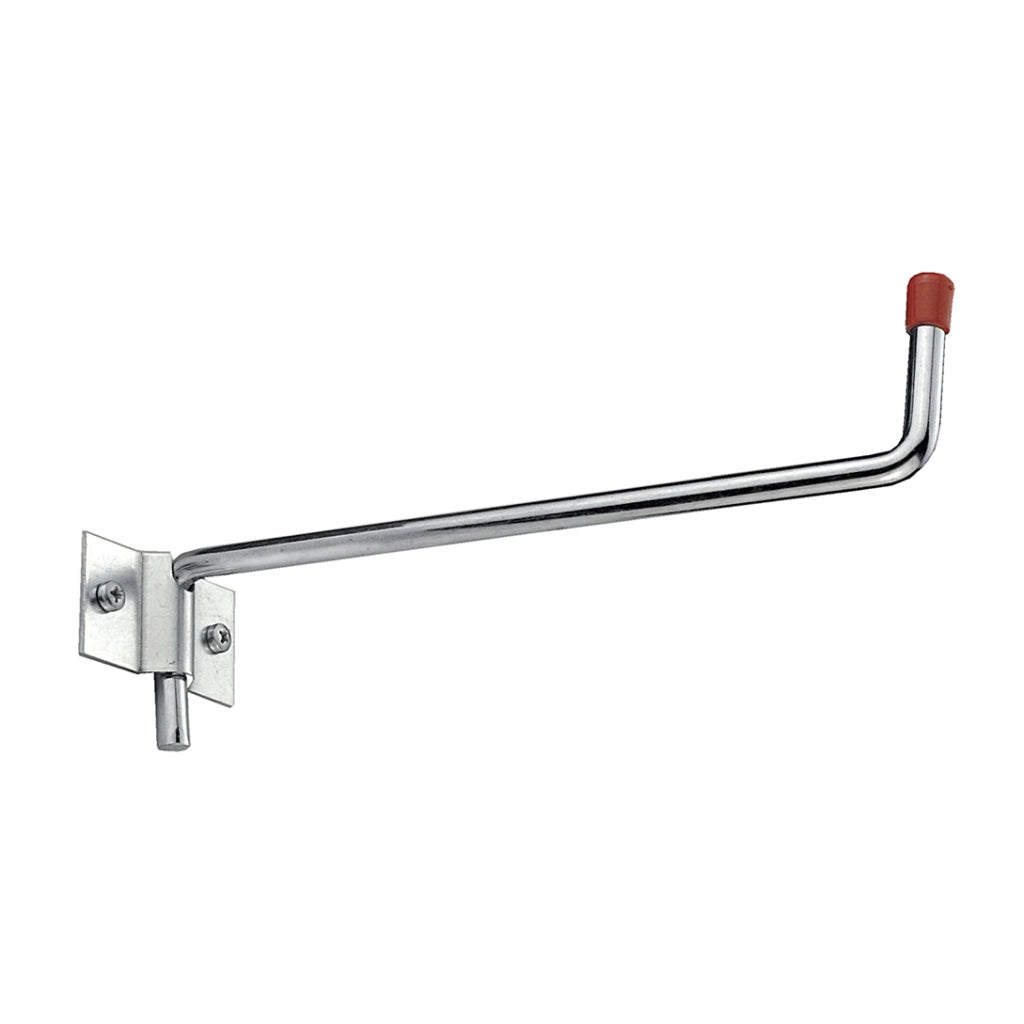 Gancio diritto a parete zincato, girevole 60 x 215 x 50 mm.