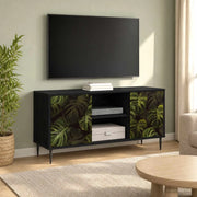 Mobile TV ELBURG 102 x 33 x 51 cm Rovere Nero 8007053