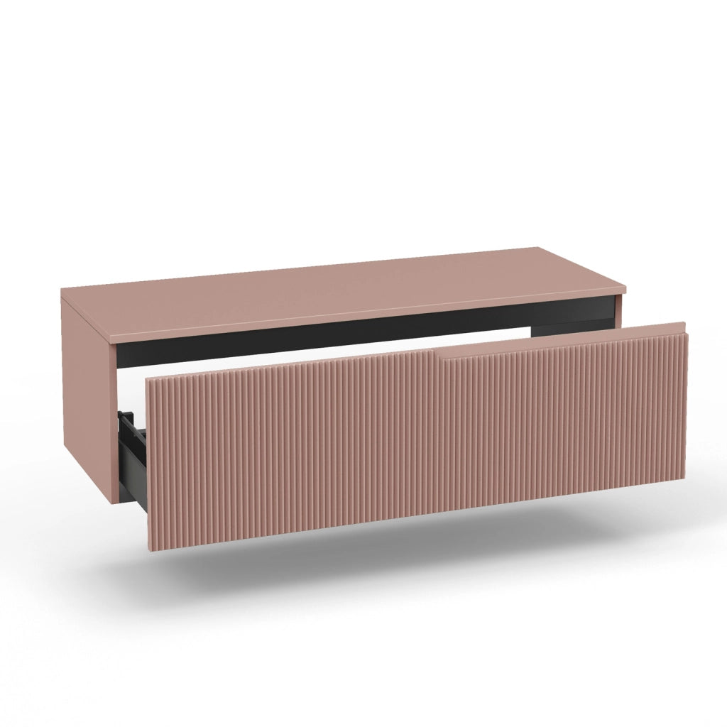 Composizione vasca DX 4 pezzi VENERE rosa cipria
