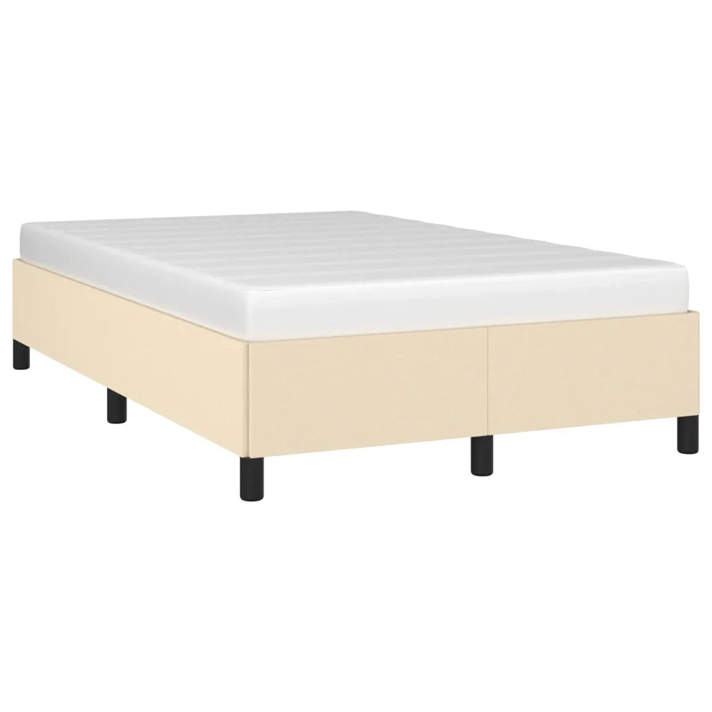 Giroletto senza Materasso Crema 120x200 cm Tessuto 347055