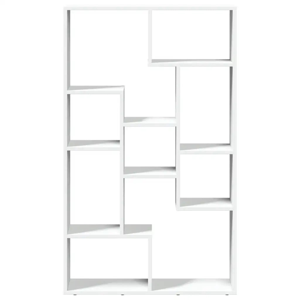 Libreria Bianca 72x20x120,5 cm in Truciolato 858156