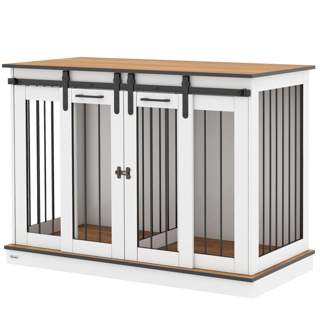 Gabbia per Cani ¨C Minimal ¨C Bianco 60x40x50