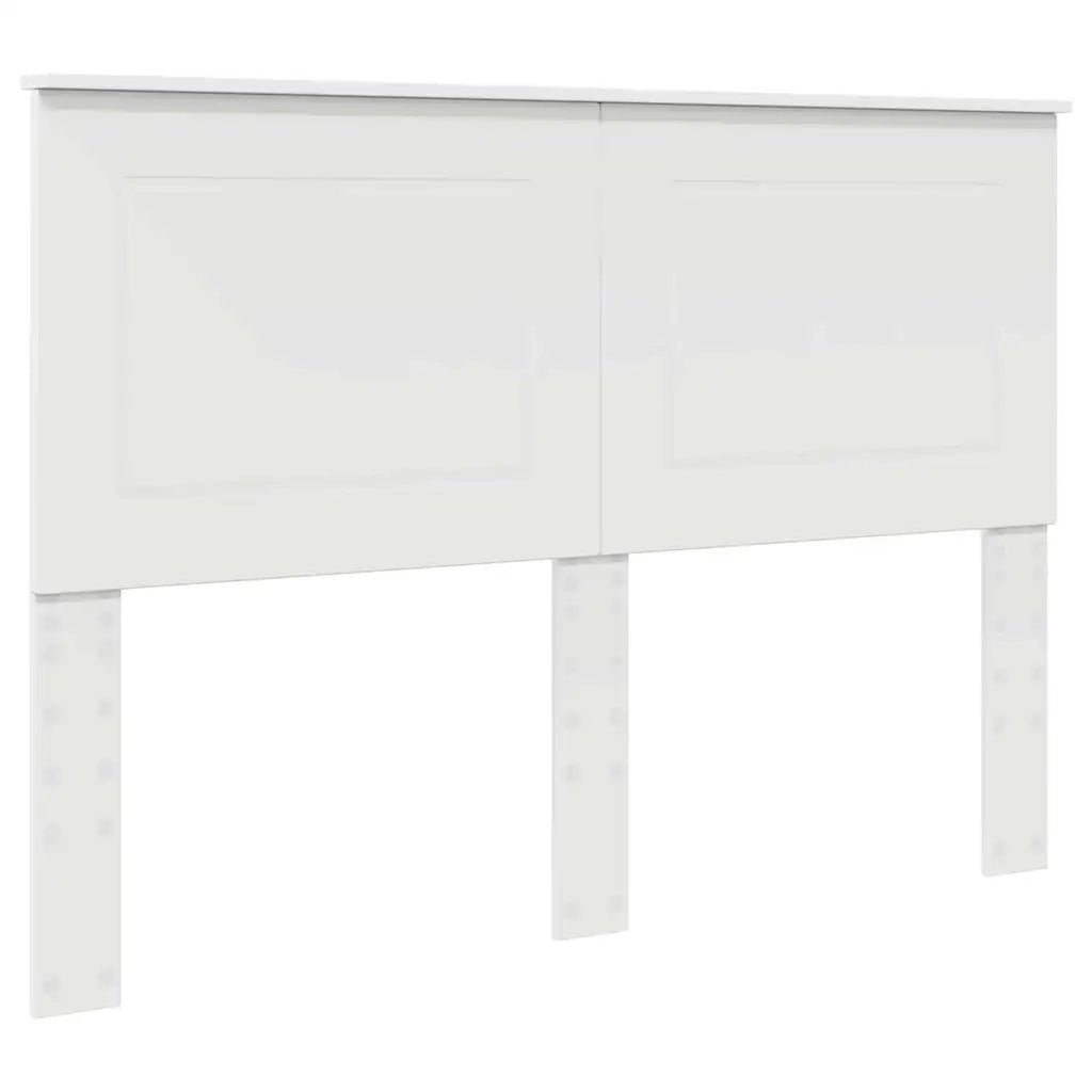 Testiera-Testata-Testiera Decorativa Bianco 150 cm Legno multistrato 135772