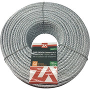 FUNE ANTIGIRO ZINCATA  D.MM  6 L.MT  25
