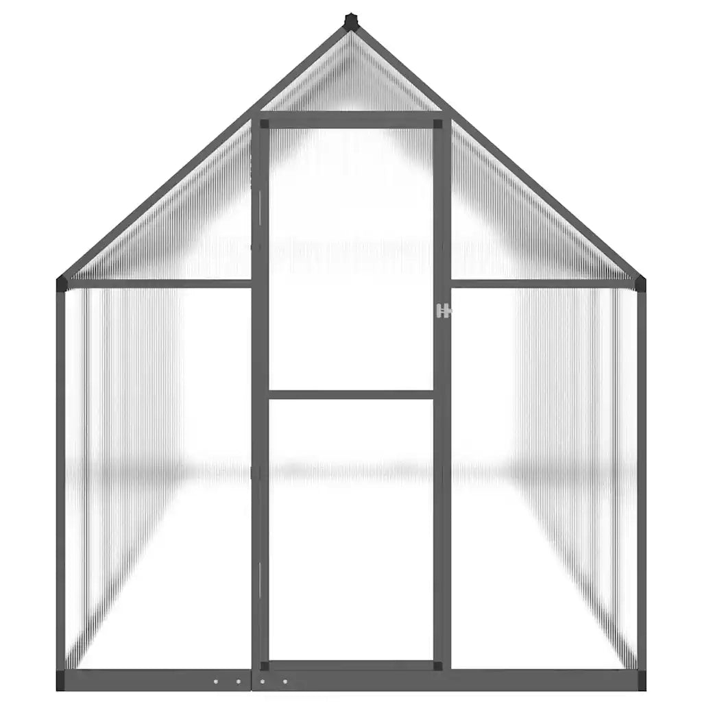 Telaio Serra con Base Antracite 445x169x195 cm in Alluminio