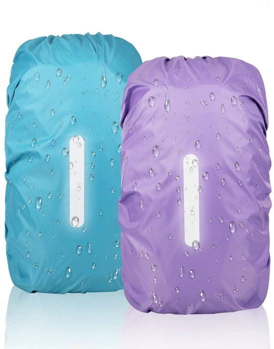 Zak acqua resistente 45 l - Copricapo acqua resistente - Impermeabile - Strisce riflettenti - Tessuto nylon resistentente ai graffi - Sicuro per bambini