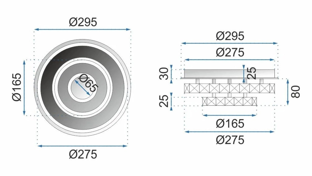 Lampada Da Soffitto Cristallo Plafoniere Led 20w Rotondo App412-c App412-c