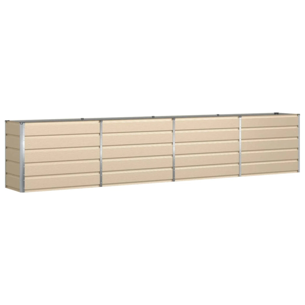 Fioriera Avorio 480 x 50 x 45 cm Acciaio zincato