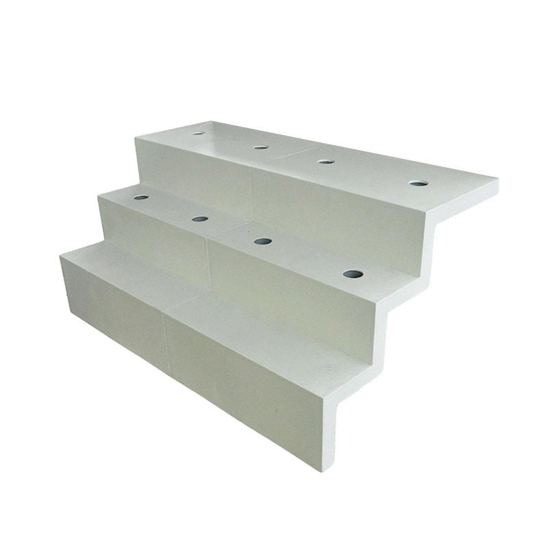 Scala Interna Rettangolare Relax Per Piscina 3,00 X H 0,90 M, 3 Scalini Lunghezza: 2.00 m