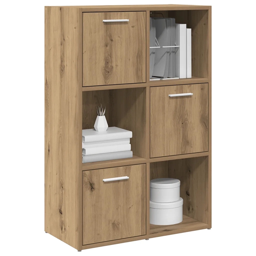 Libreria Rovere Artigianale 60,5x30x90 cm in Legno Multistrato 855971