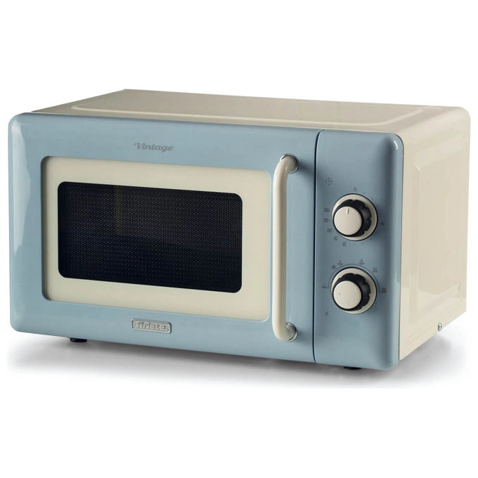 Ariete Forno Microonde Vintage Celeste 20L 800W