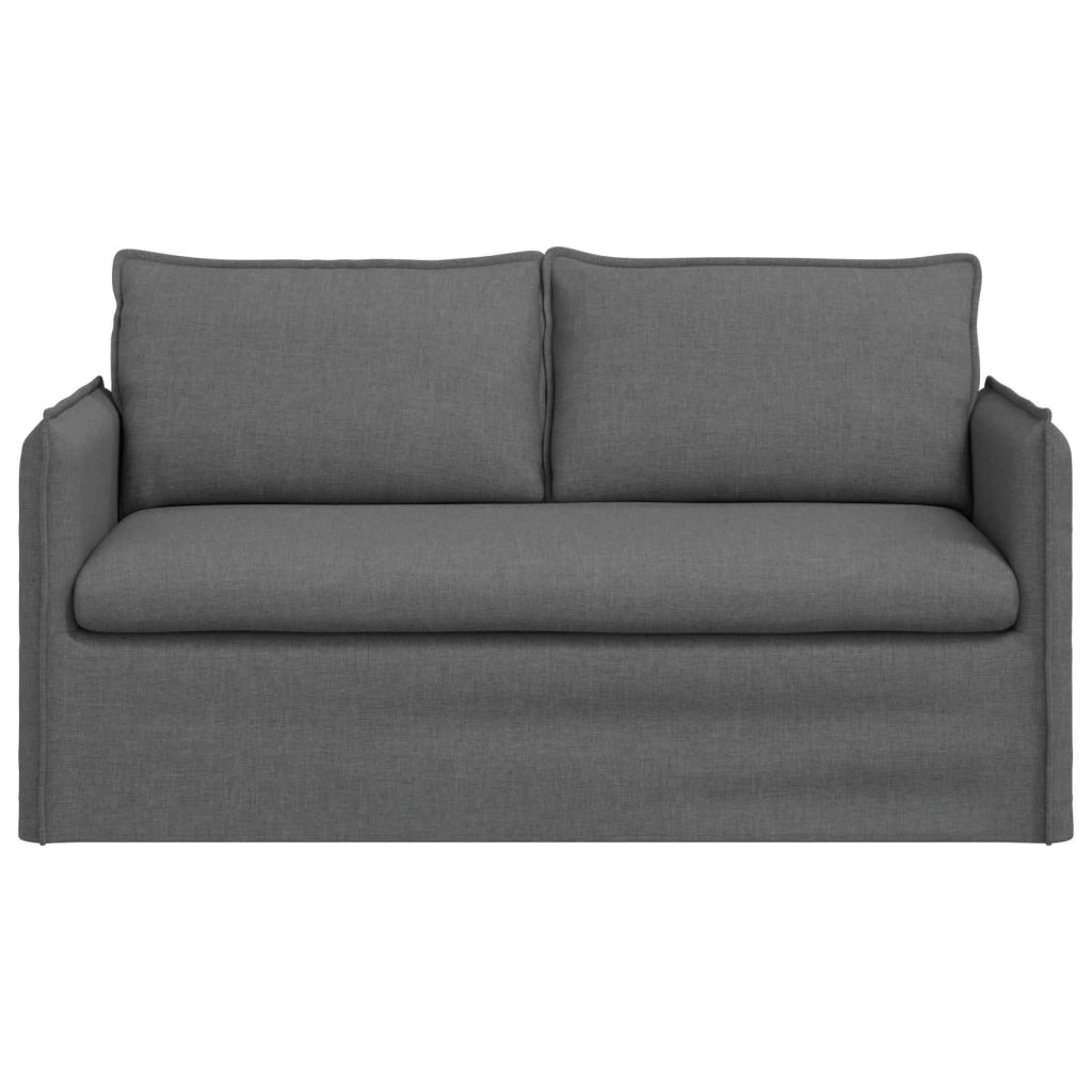 Divano Grigio scuro 156 x 82 x 85 cm Tessuto