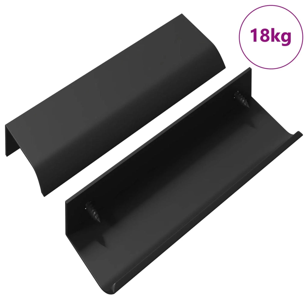 Manico 725 pcs Nero 120 x 39.6 x 17 mm Alluminio 864697