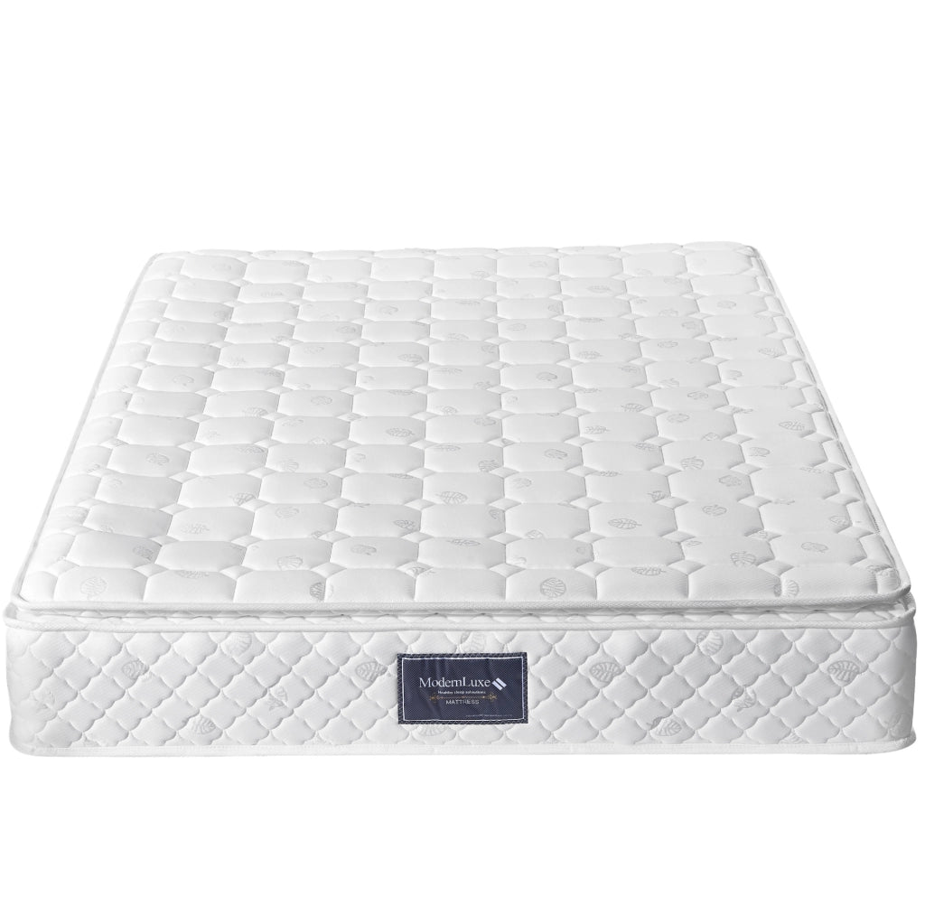 Letto imbottito 140x200 cm con contenitore idraulico, LED e rivestimento in PU grigio