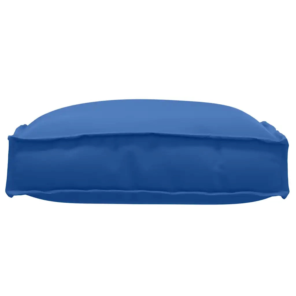 Cuscino 4 pcs Blu Reale 40 x 40 x 8 cm Tessuto Oxford 42001595
