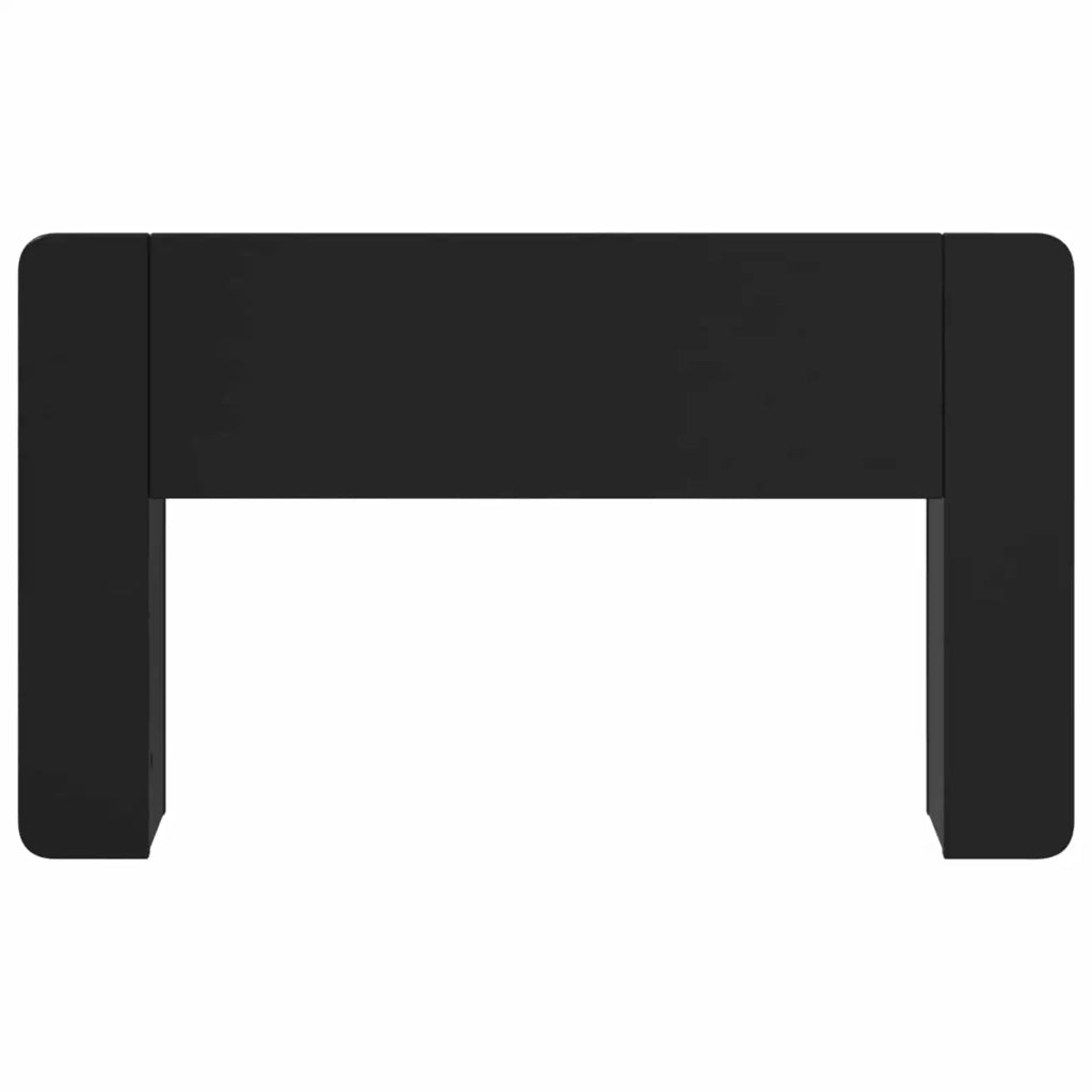 Testata del letto Nero 135 x 18,5 x 80 cm Legno ingegnerizzato