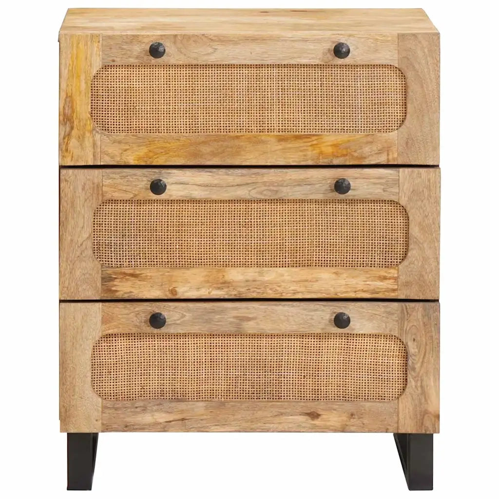Credenza-Buffet-Armadio da cucina Marrone 60 x 33,5 x 75 cm Legno di mango massello 271979