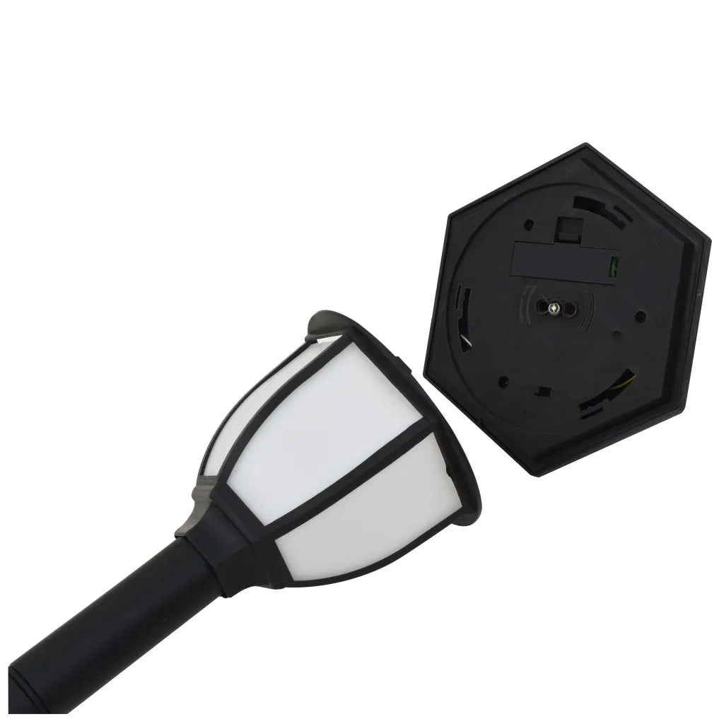 Lampade Solari da Esterno 6 pz LED Nere CFW3639876