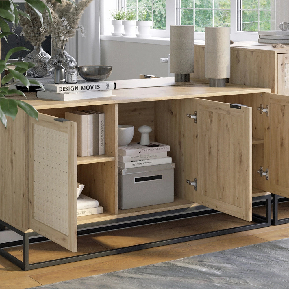 Vicco Credenza Marrone 40 x 72.5 cm con 3 porte